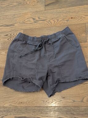 Katin Women's Gray Elastic Waist Athletic Shorts